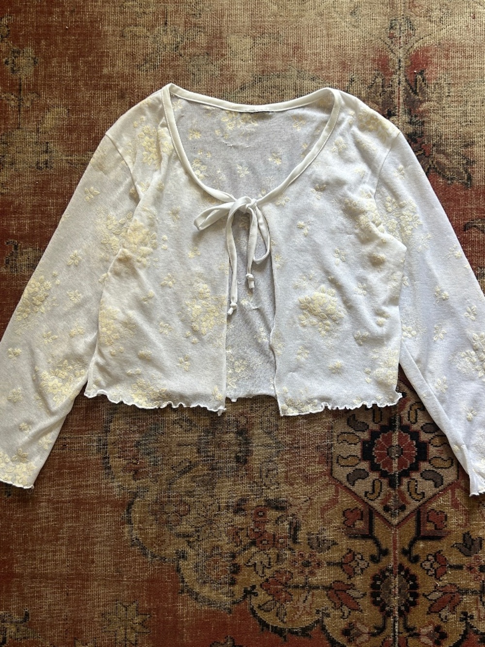Vintage 90's Mesh Tie Top